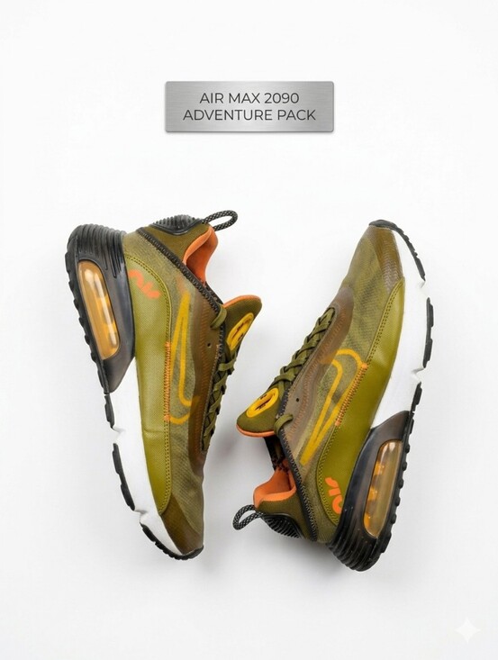 Nike Shoes - Nike Air Max 2090 Olive green Flak Women’s 9 Sneakers DC1875‑300